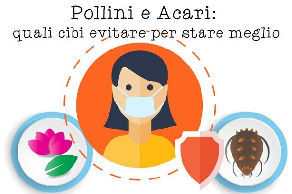 allergie primavera polline polvere cibi da evitare